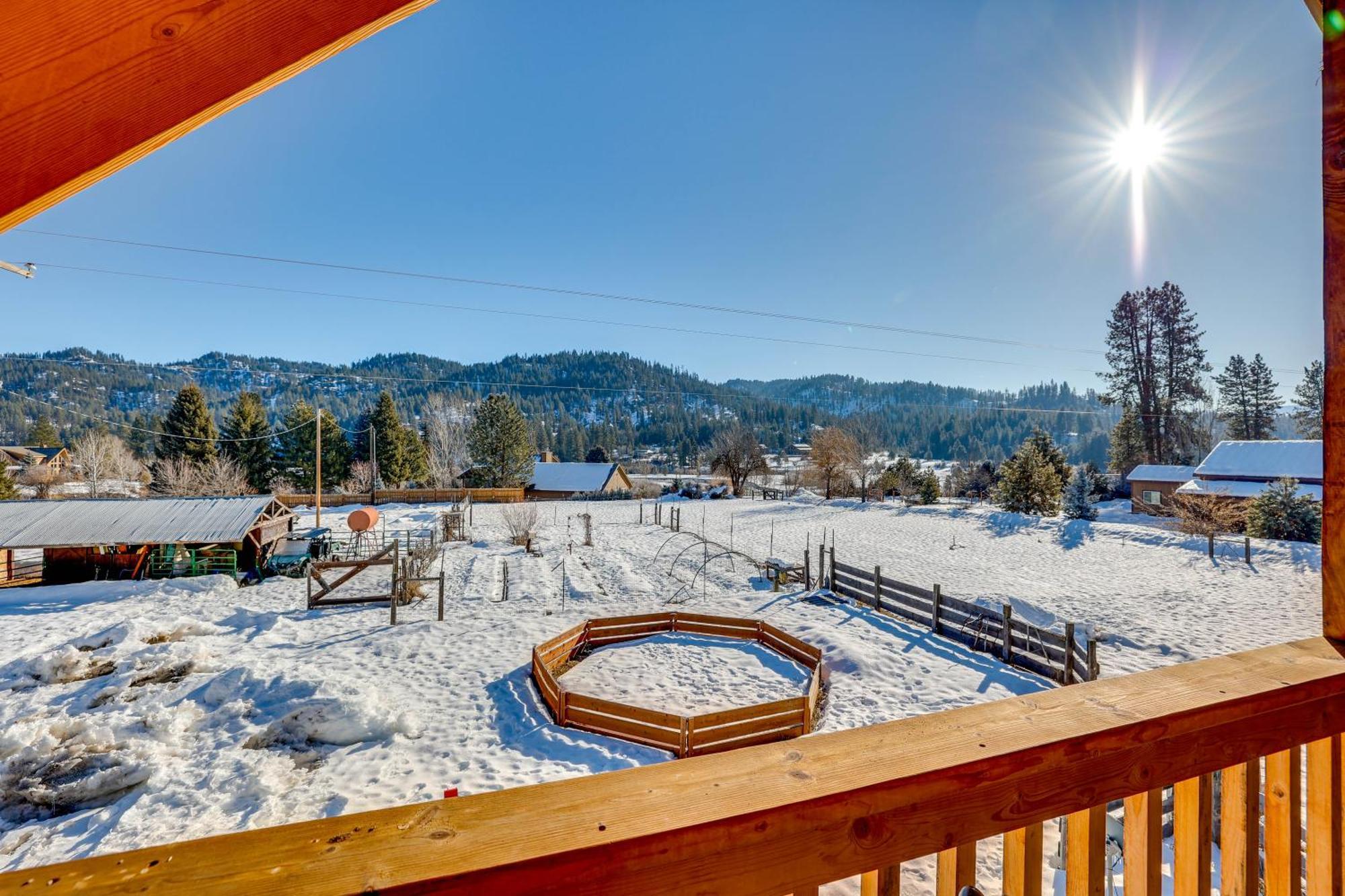 Garden Valley Apartment With Hot Tub And Mtn Views! Crouch Exteriér fotografie